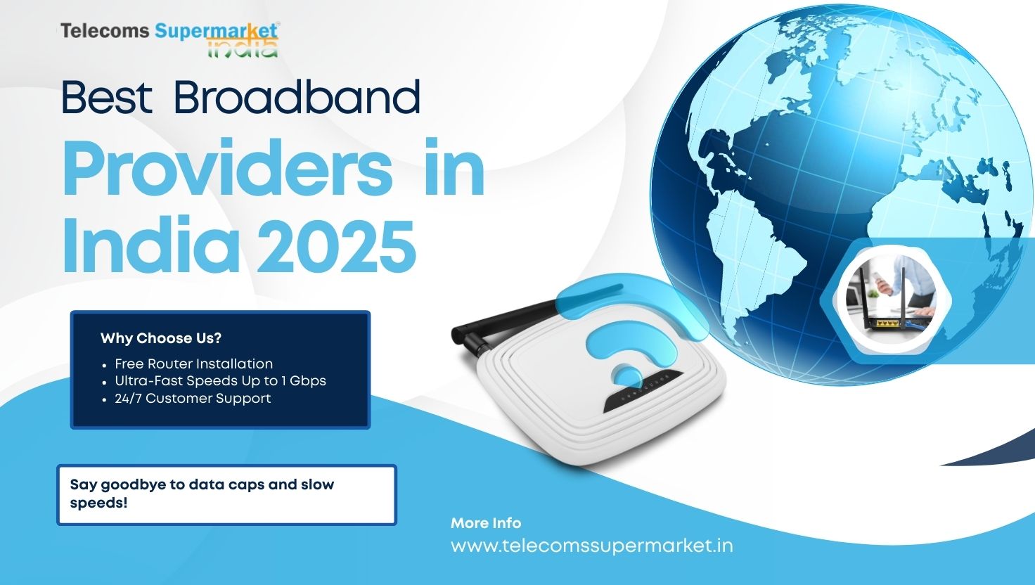 Best Broadband Providers in India 2025: Speed, Plans, and Pricing Compared