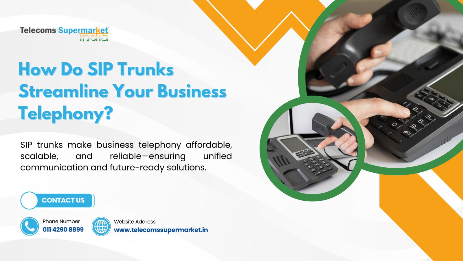 How Do SIP Trunks Streamline Your Business Telephony?